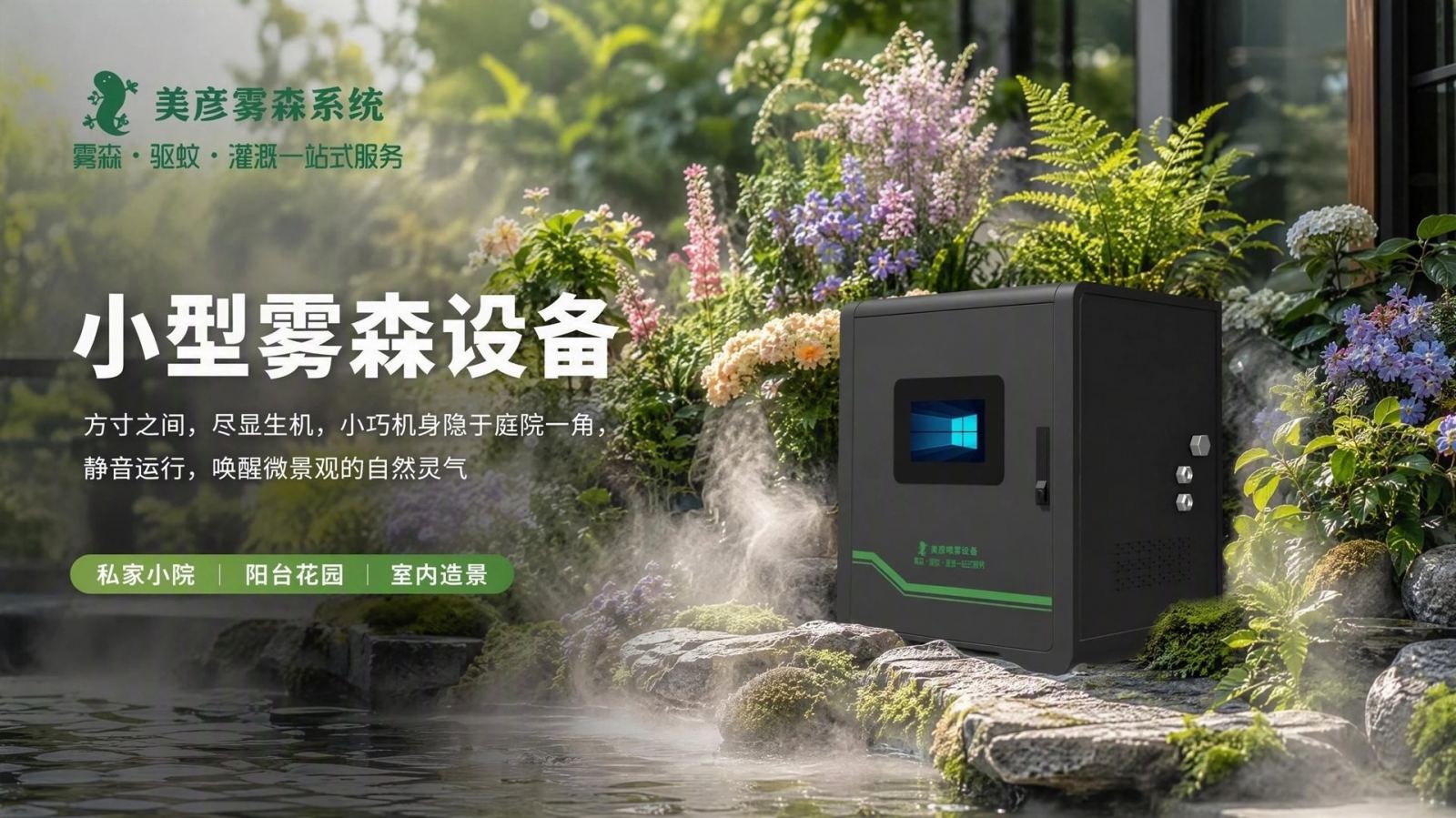武威花园庭院驱蚊系统