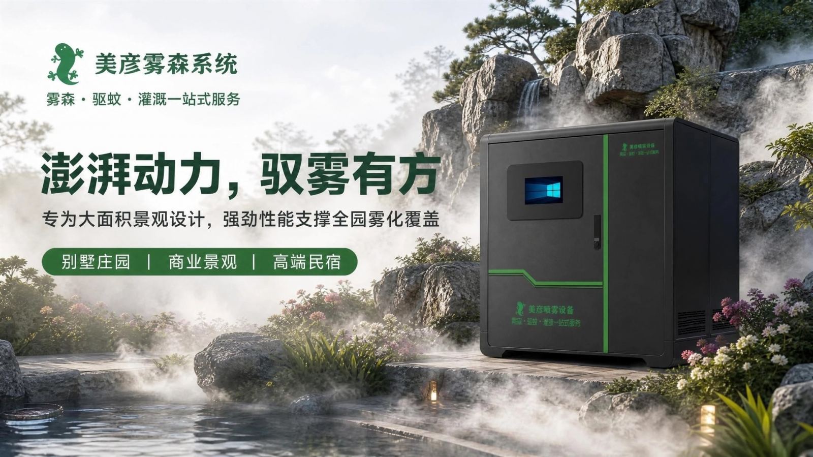 武威雾森景观冷雾机